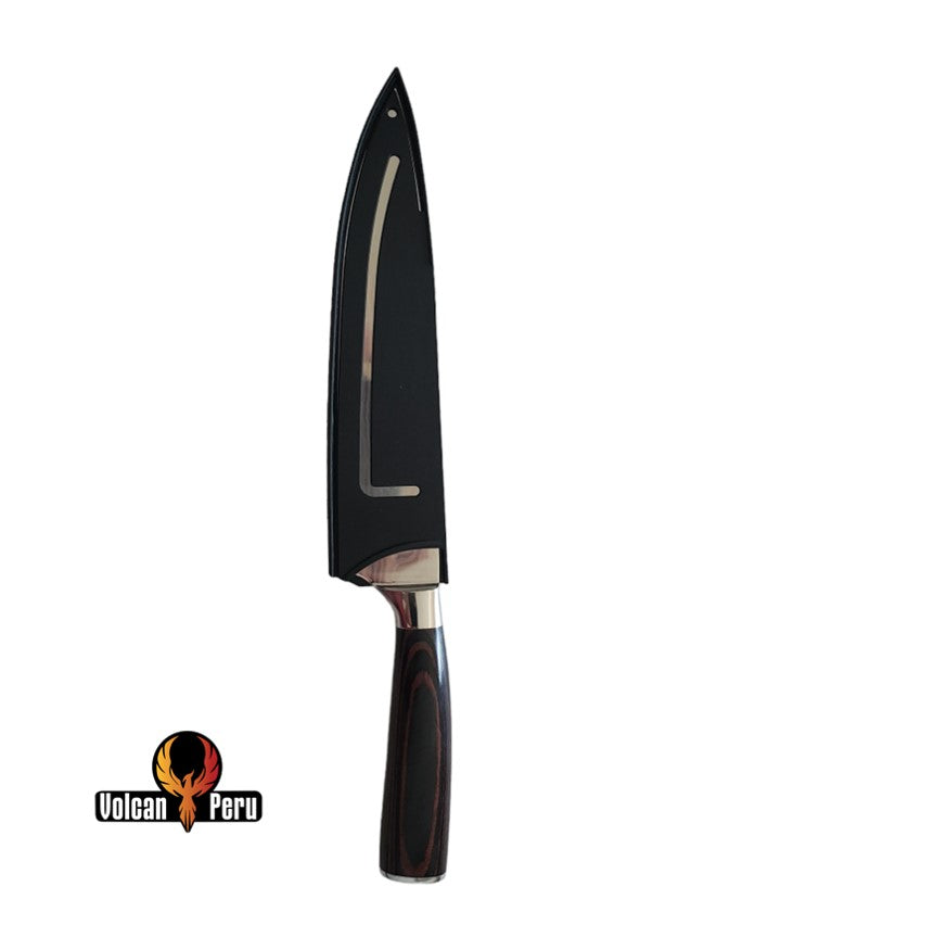 Cuchillo para parrilla funda