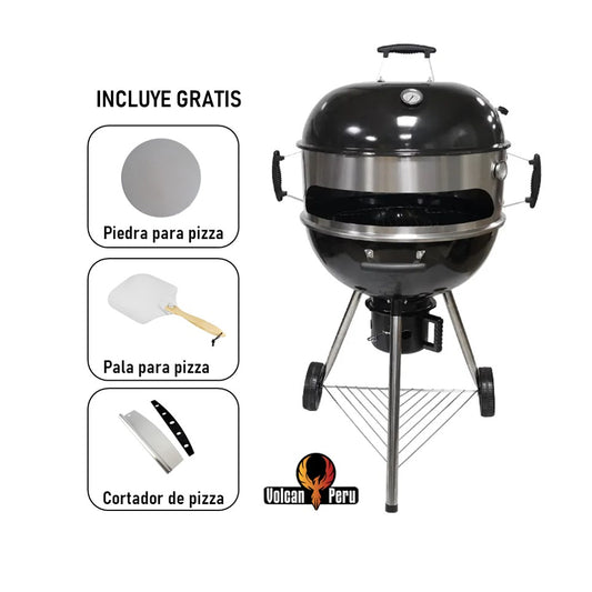 Pack Parrilla Volcan Prime + Pack pizzero