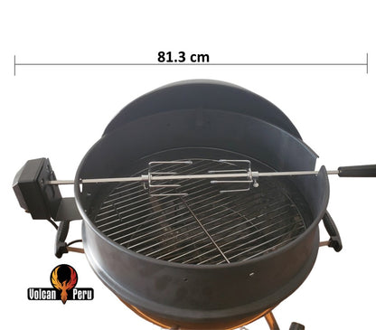 Parrilla Volcan Expert Kettle 22"